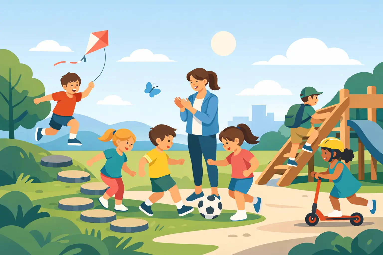 Bewegungsfreude bei Kindern fördern im Alltag