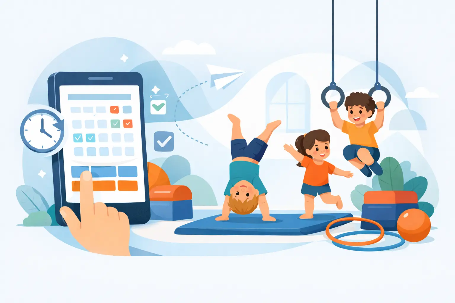 Flexible Kinderturnkurse ohne Abo buchen