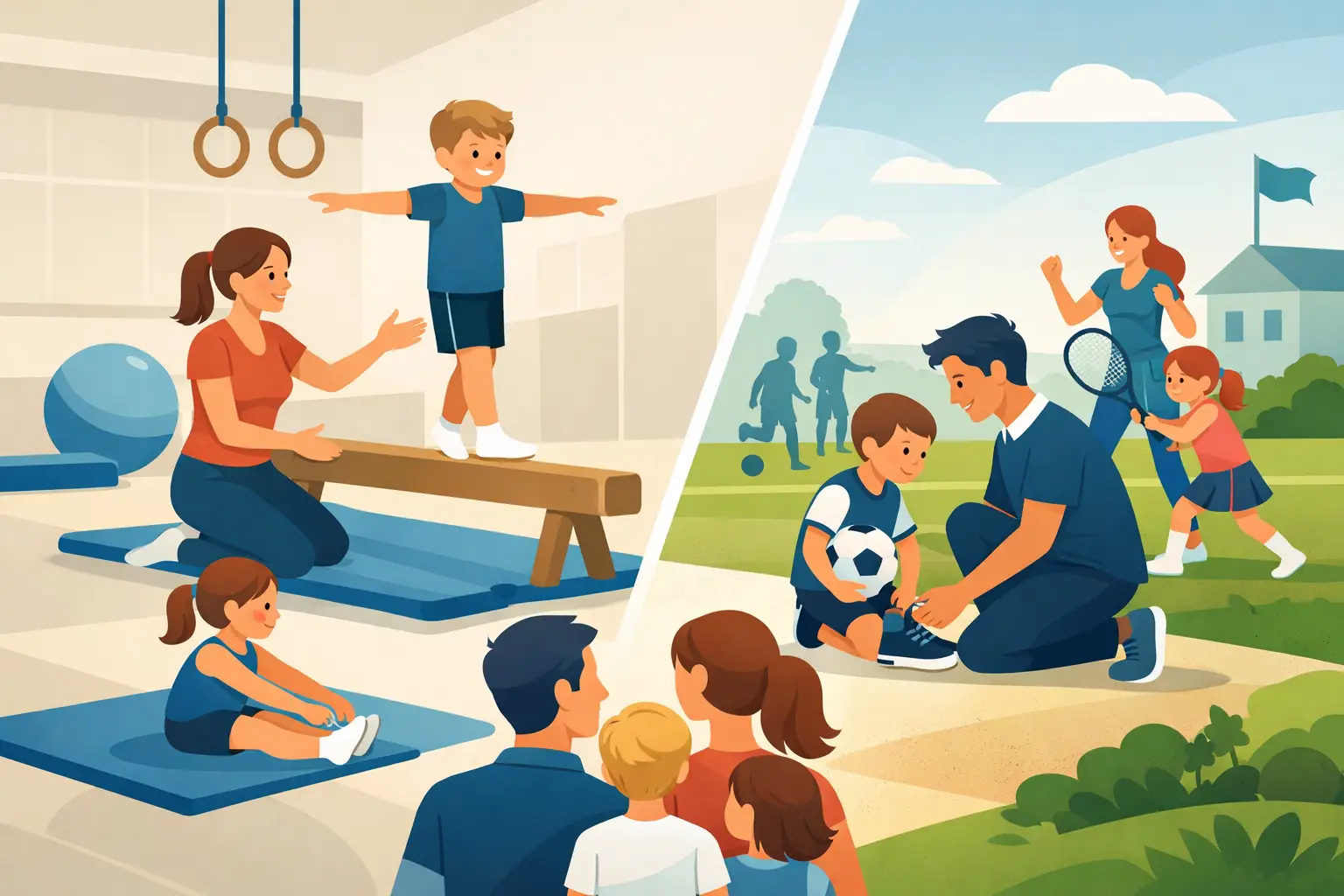 Turnkurs oder Verein: Was passt zu eurer Familie?