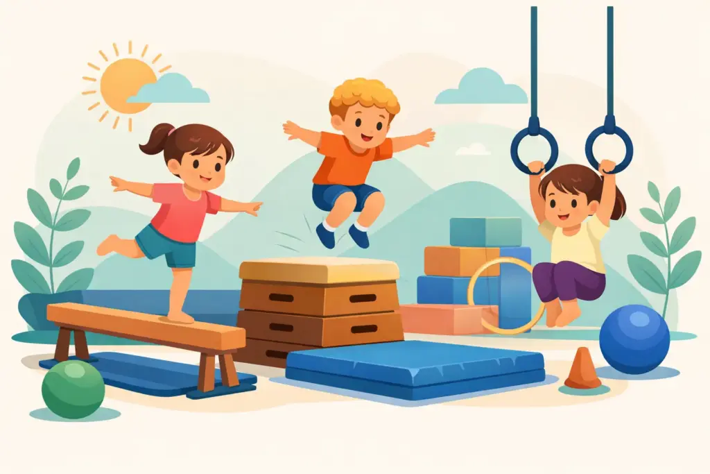 Was fördert Kinderturnen bei kleinen Kindern?