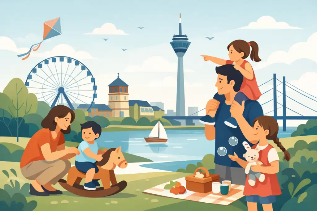 Eltern-Kind-Angebote Düsseldorf für echte Familienzeit