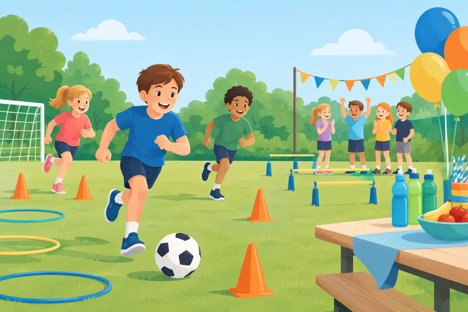 Kindergeburtstag sportlich planen: So gelingt’s