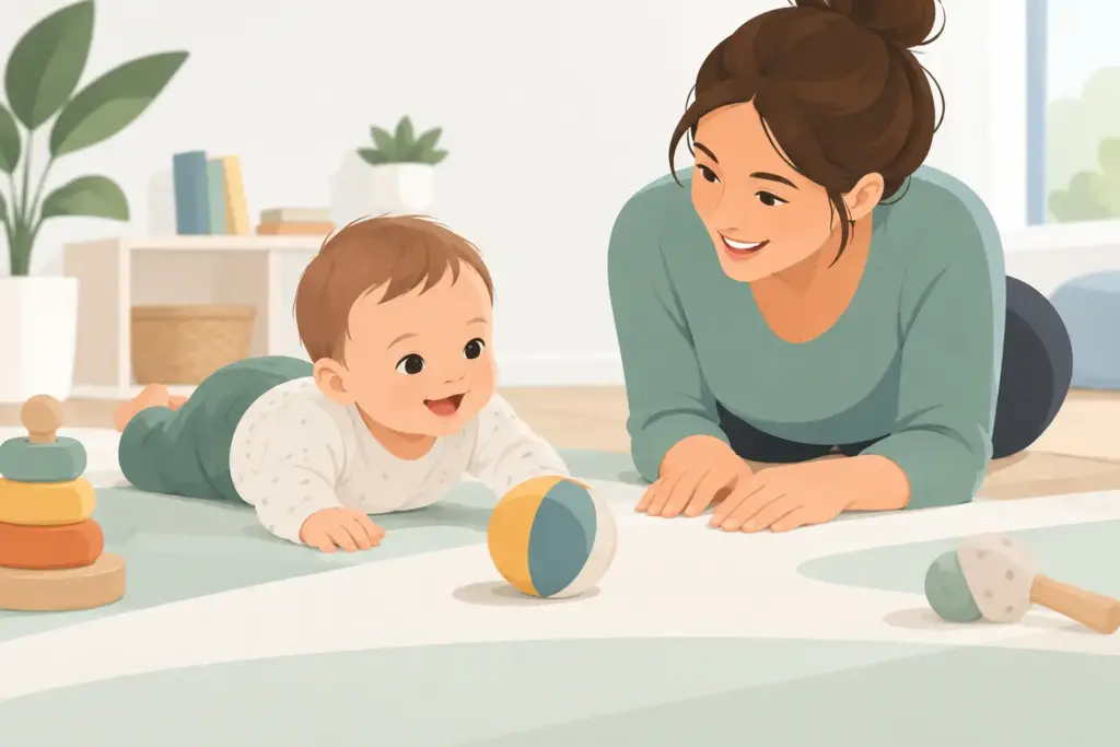 Babymotorik richtig fördern - mit Freude bewegen