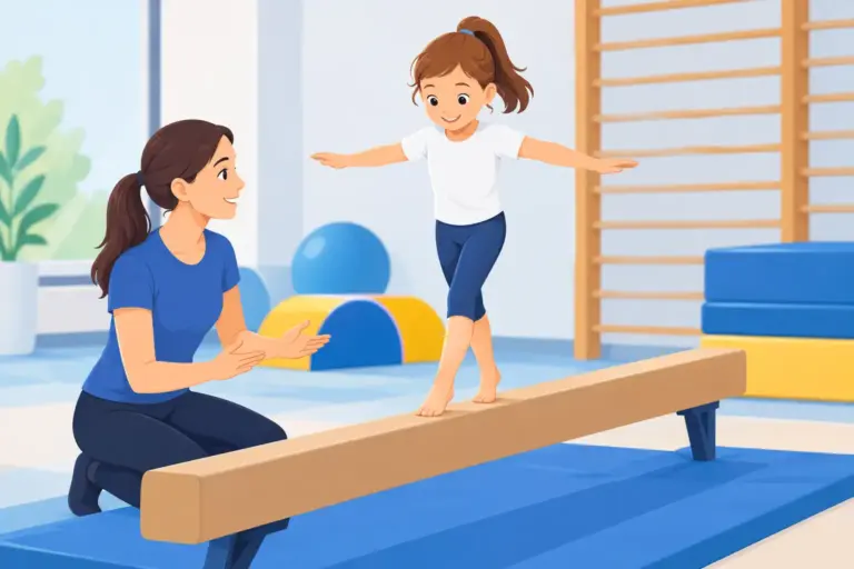 Wann beginnt sicheres Kinderturnen für Kinder?