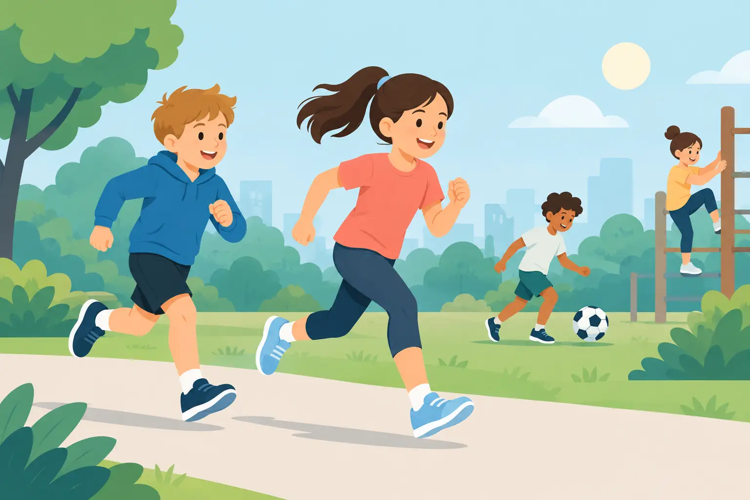 Wie oft brauchen Kinder Bewegung im Alltag?